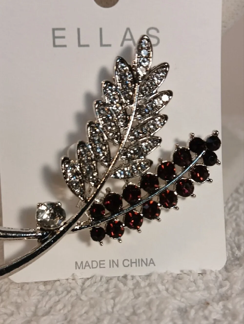 ELLAS silver tone